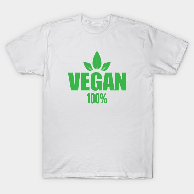 Vegan 100% T-Shirt by JevLavigne